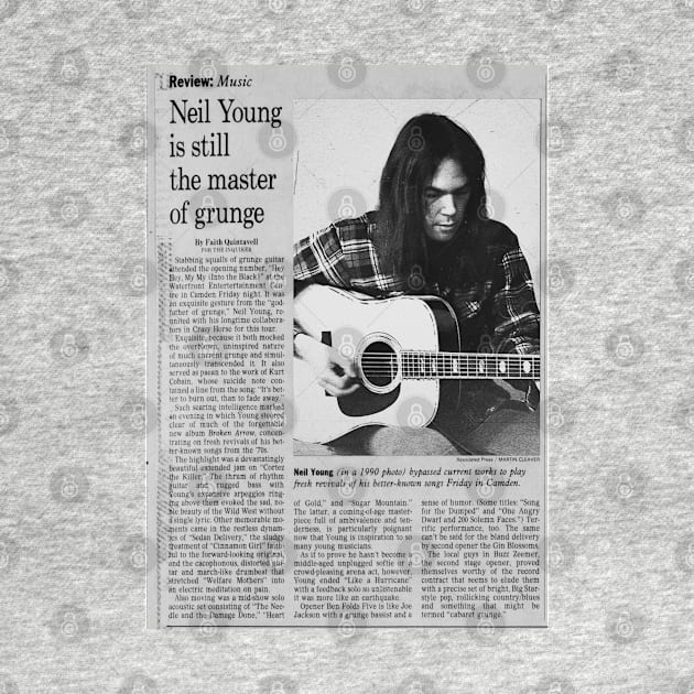 Neil Young Newspaper #1 by Oldies Goodies!